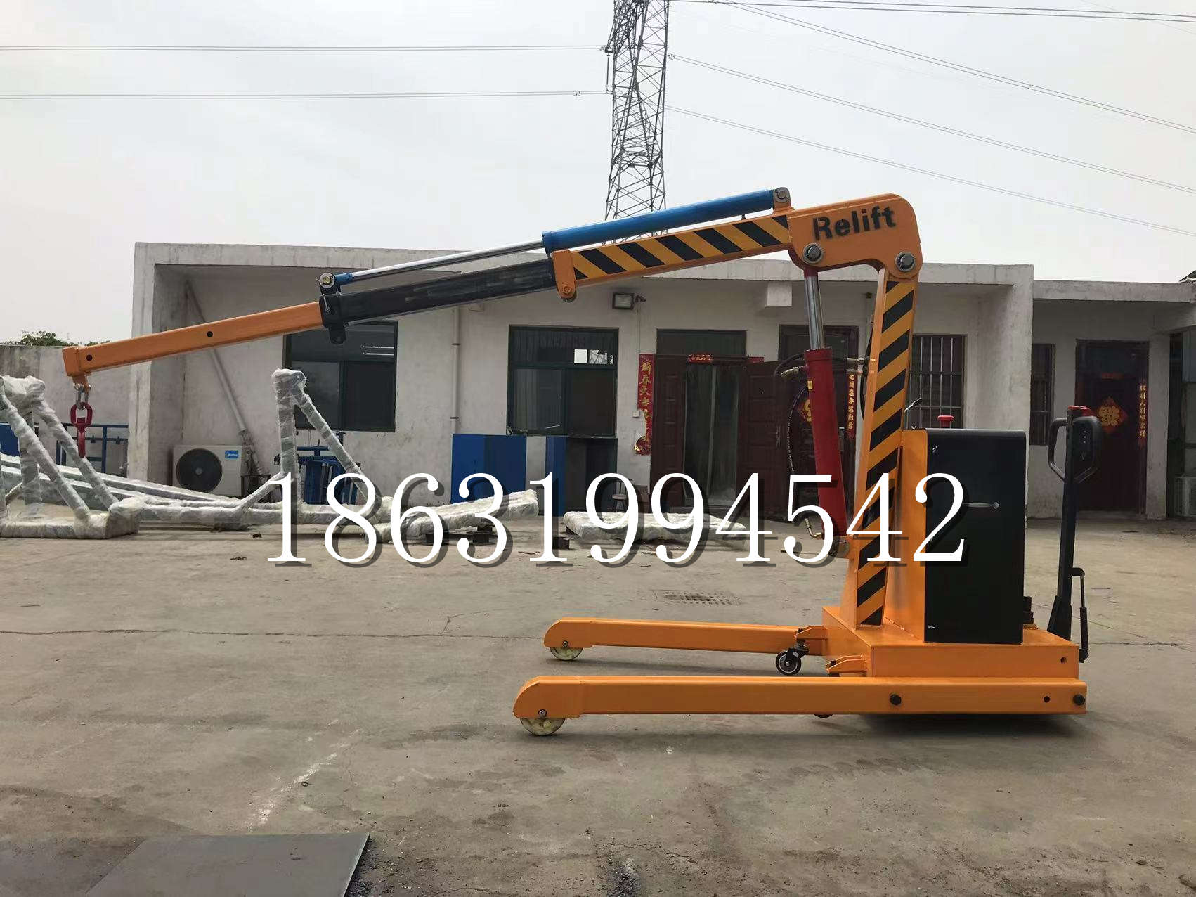 杏花岭区久征定做3吨三轮随车吊 农用园林绿化移树吊 平板工程用小吊机